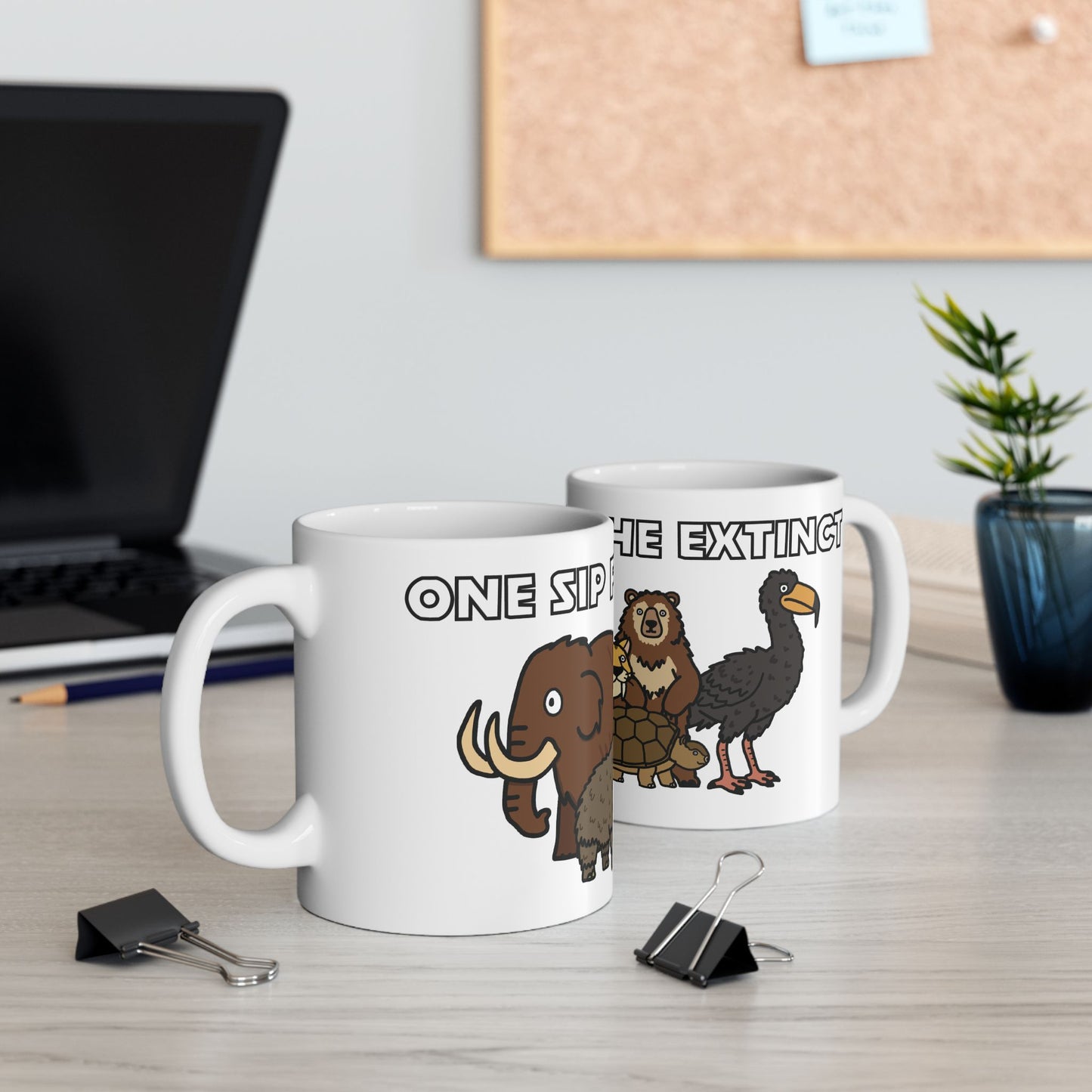 One Sip for the Extinct Mug