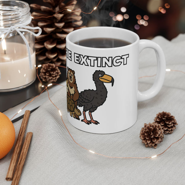 One Sip for the Extinct Mug