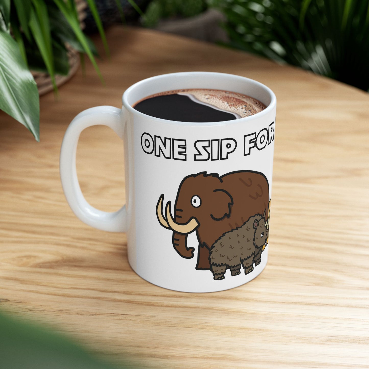 One Sip for the Extinct Mug